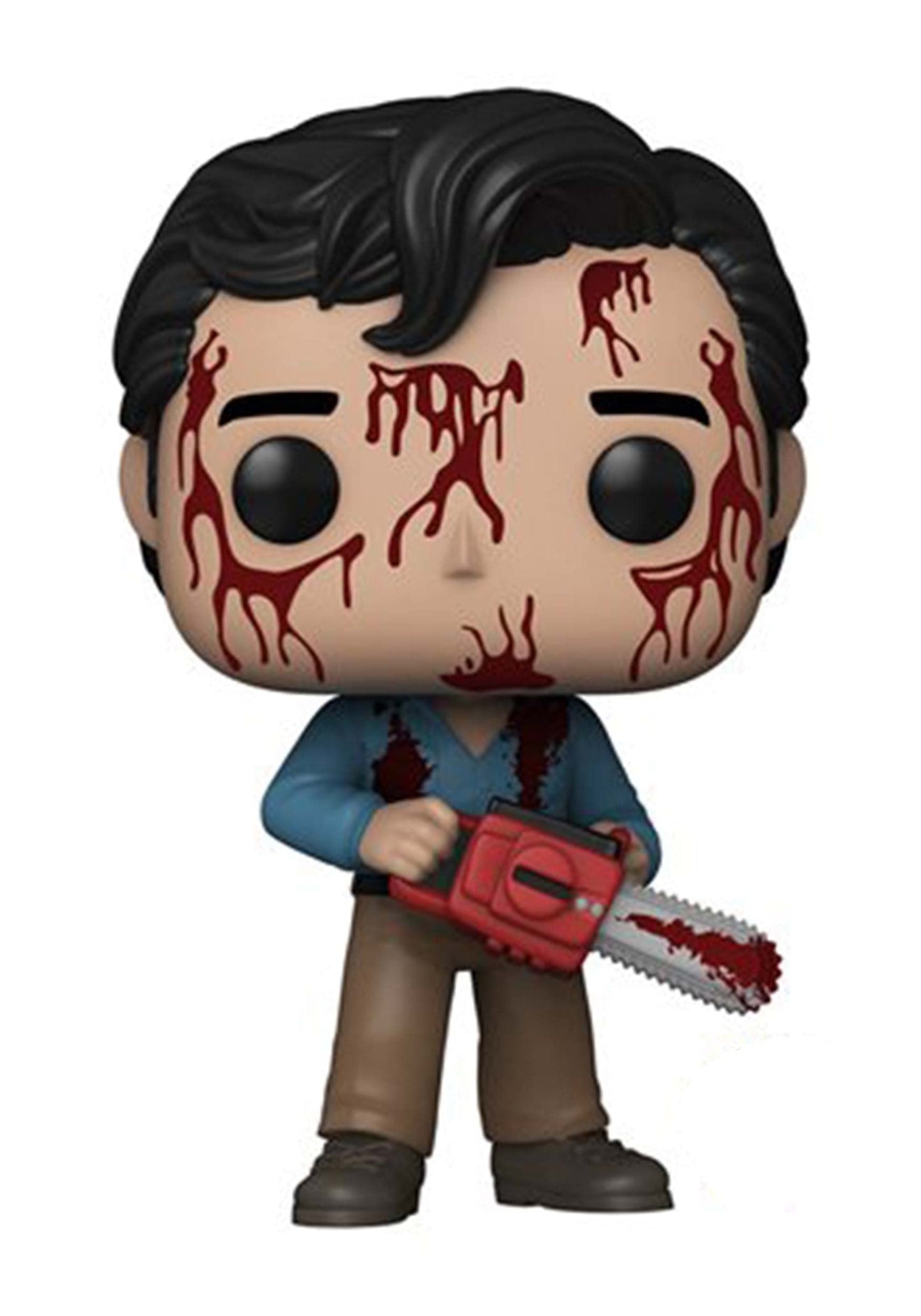 Funko POP Pop! Movies: Evil Dead Anniversary - Ash (Styles May Vary) 3.75 inches Ash w/(BD) Chase Multicolor