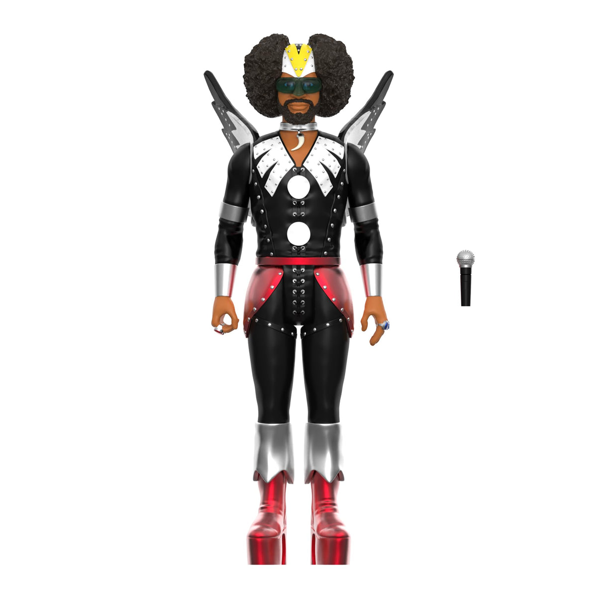 Super7 Reaction Figure George Clinton Dr. Funkenstein - 3.75" George Clinton Action Figure with Accessory - Classic Music Collectibles and Retro Toys
