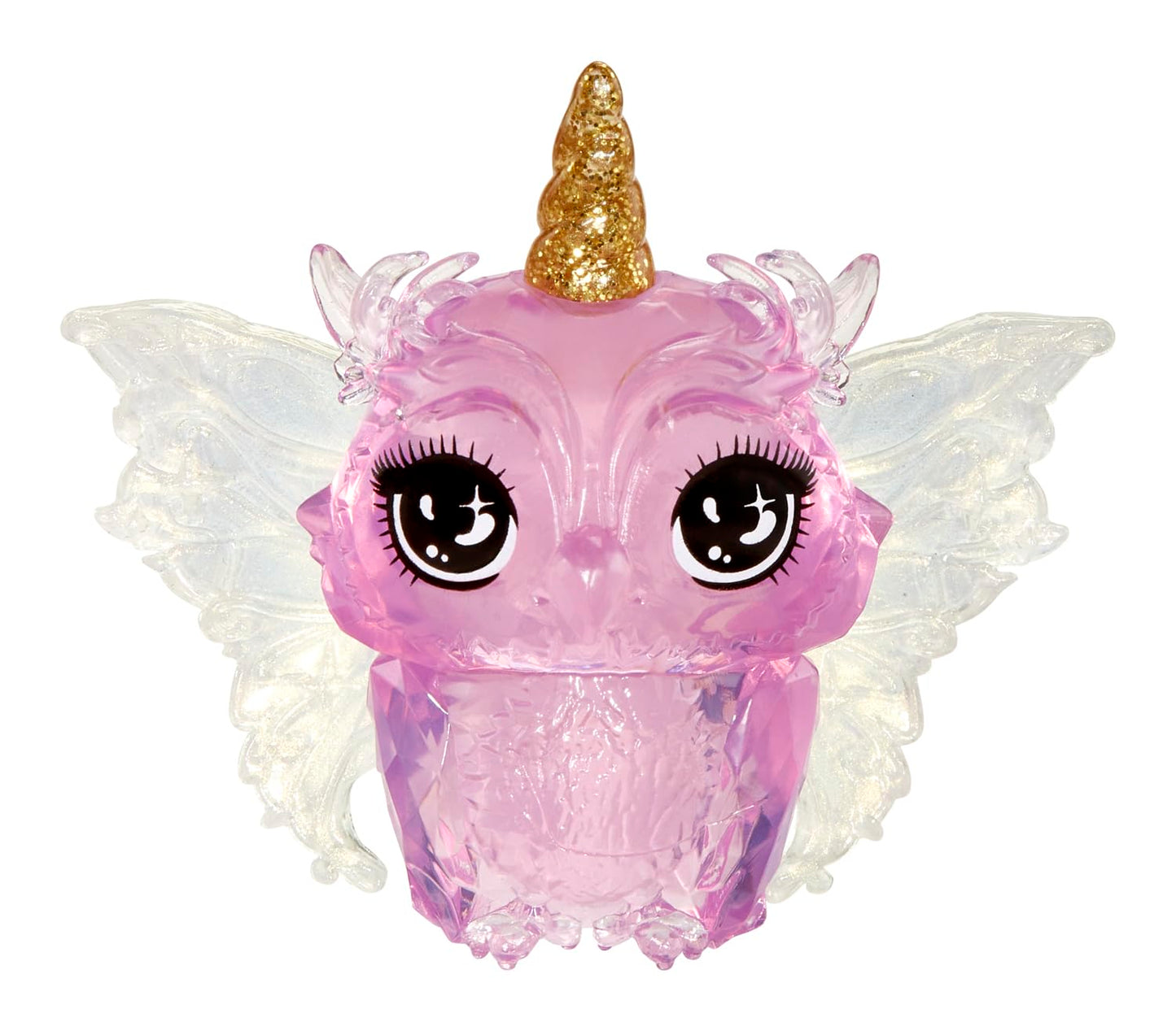 Rainbow High Littles Rainbow Fantasy Fairies + Pet - Opal, Rainbow 5.5" Posable Small Doll & Fantasy Owl Pet with Interchangeable Fairy Wings, Kids