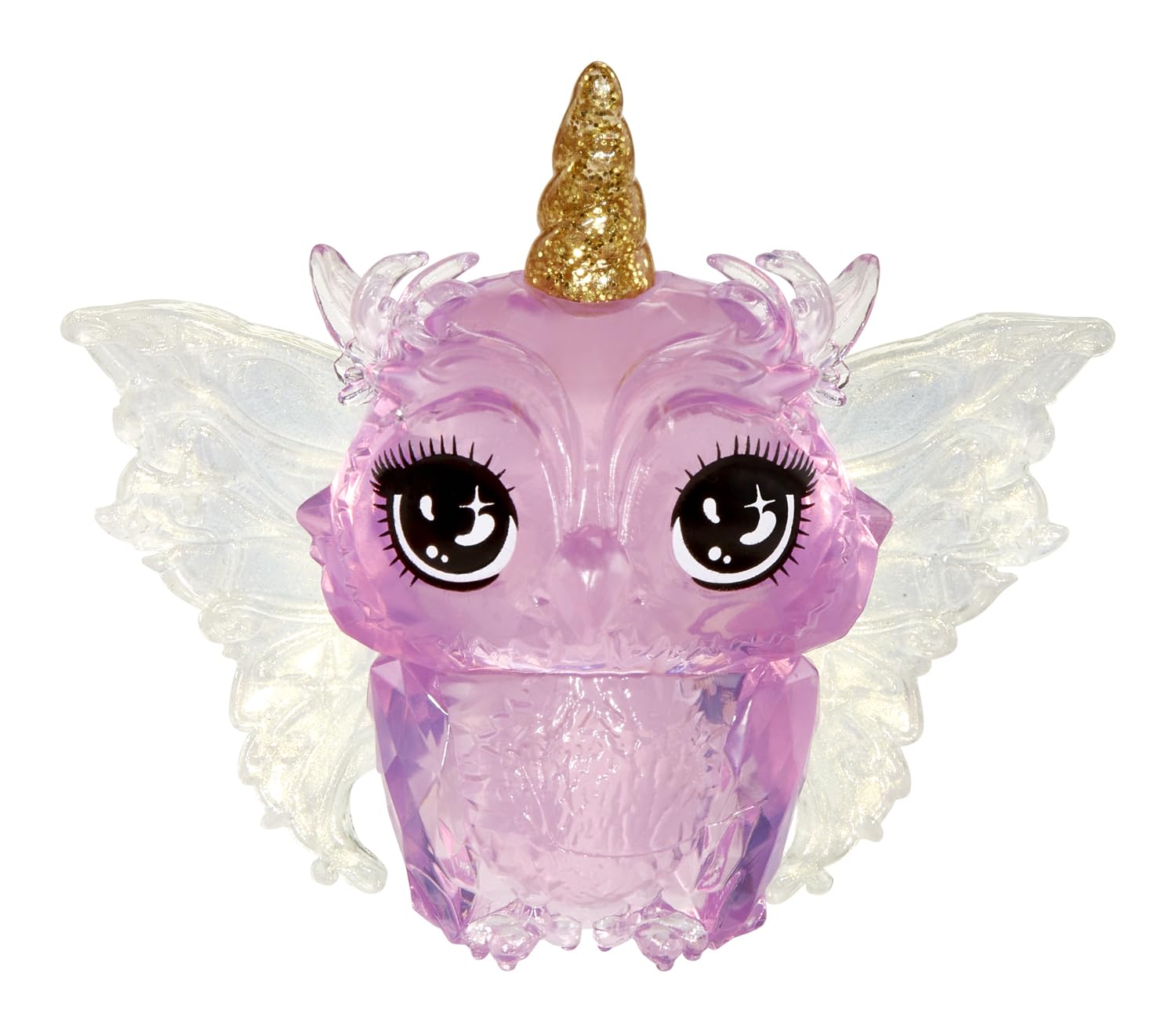 Rainbow High Littles Rainbow Fantasy Fairies + Pet - Opal, Rainbow 5.5" Posable Small Doll & Fantasy Owl Pet with Interchangeable Fairy Wings, Kids