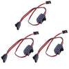 3Pack ShareGoo JR Style 3 Way Power On Off Switches RC Switch Receiver for RC Car Truck Airplane Helicopter,11.8"
