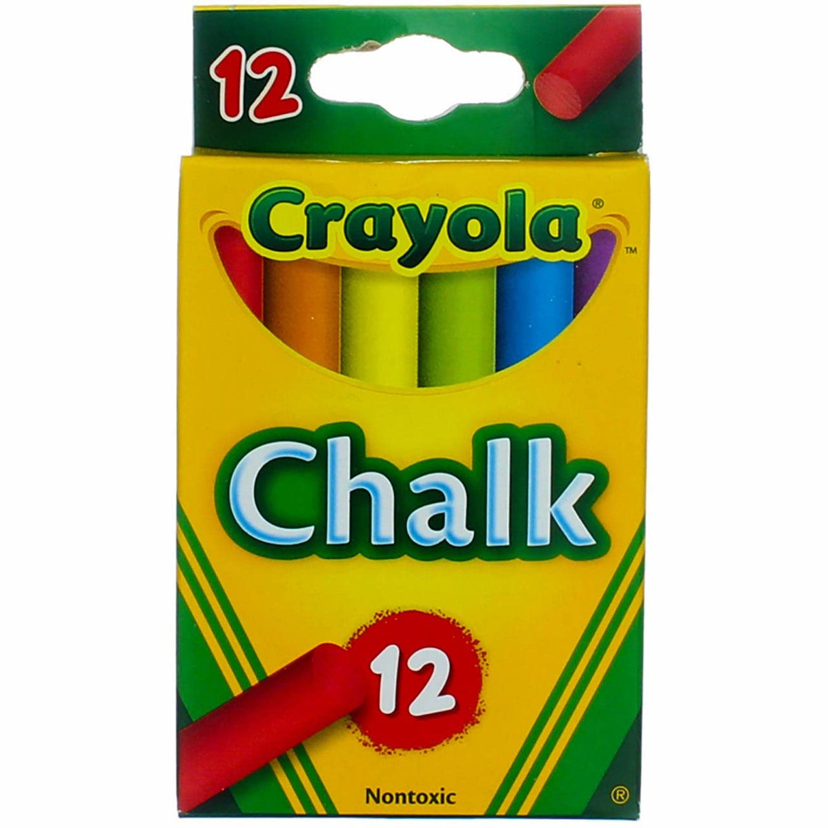 Crayola Colored Low Dust Chalk [Set of 7]
