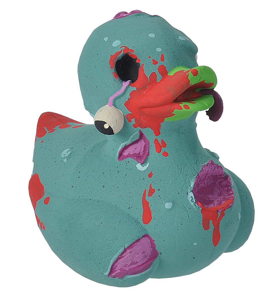 Wild Republic Rubber Duck Zombie - 4"