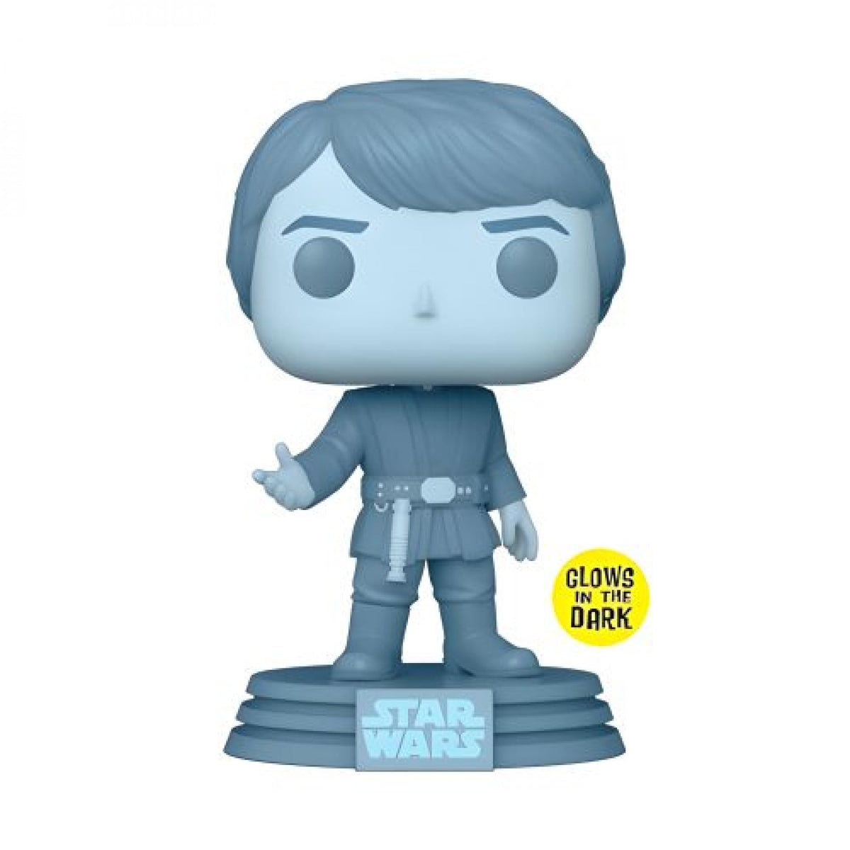 Star Wars Episode VI Return of The Jedi: Holographic Luke Skywalker 40th Anniversary Glow in The Dark Funko POP! Vinyl Figure…