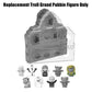 Replacement Part for Fisher-Price Little-People Carry Along Castle Case Playset - HMX76 ~ Replacement Troll Grand Pabbie Figure ~ Inspired by Disney