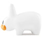 Kidrobot Happy Stache Labbit 10 Inch Vinyl Art Figure by Frank Kozik - White Edition