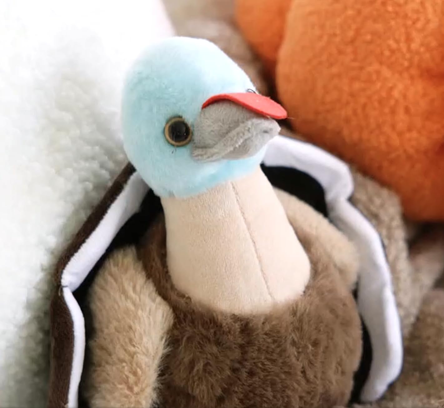 The Petting Zoo Turkey Stuffed Animal Plushie, Gifts for Kids, Wild Onez Wildlife Animals, Turkey Plush Toy 9 inches