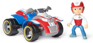 Paw Patrol, Ryder’s Rescue ATV, Toy Vehicle with Collectible Action Figure, Sustainably Minded Kids’ Toys for Boys & Girls Aged 3 and Up