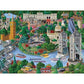 Bits and Pieces - Large 300 Piece Jigsaw Puzzle for Adults - London City View - England Jigsaw Puzzle by Artist Joseph Burgess, Completed Puzzle Size