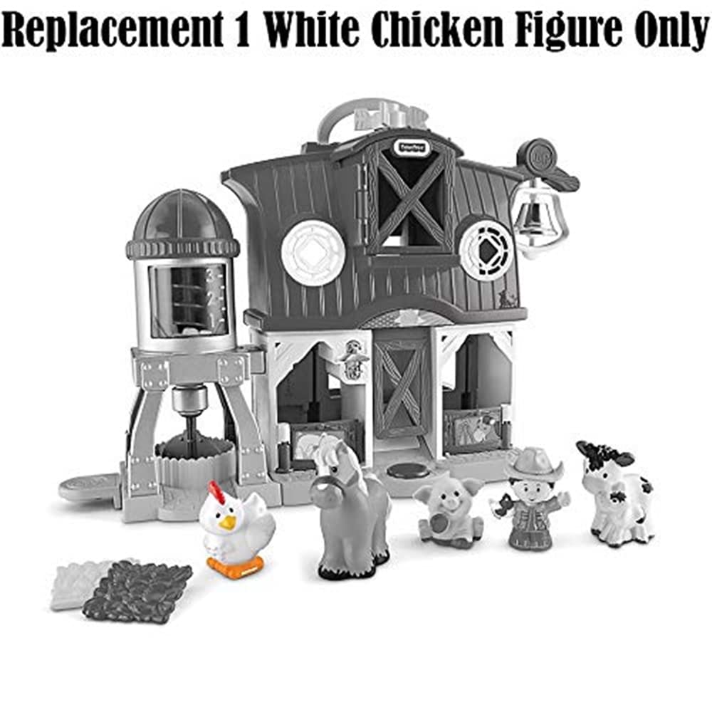 Replacement Part for Fisher-Price Little People Caring for Animals Farm - DWC31 ~ Replacement Chicken Figure
