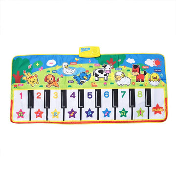 ABC Mats for Floor, Two-Step Dance & Music Piano Mat for Kids Indoor Play