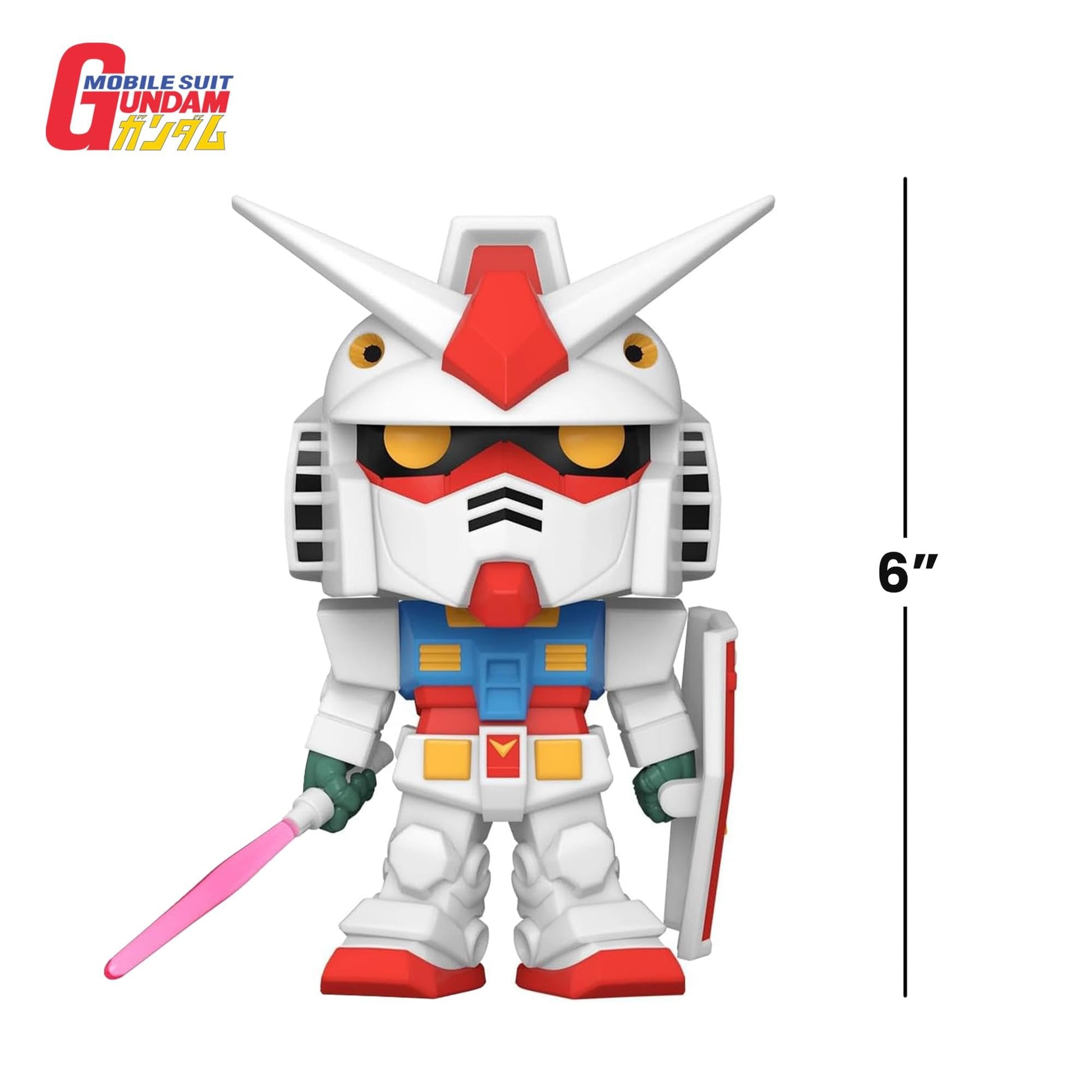 Funko POP! Super: MS Gundam - RX-78-2 Gundam - Mobile Suit Gundam - Collectable Vinyl Figure - Gift Idea - Official Merchandise - for Kids & Adults