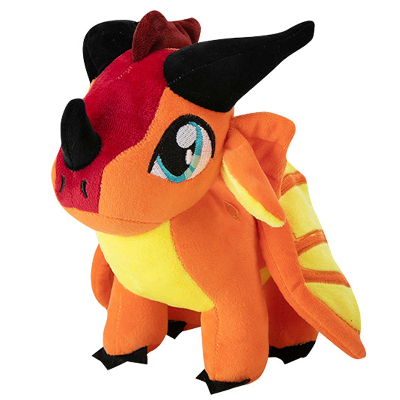 TOLLION Cuddly Soft Plush Wings Dragon Plush Toy Dragon Stuffed Animals Pterosaur Plush Flying Dragon Pillow Plushies Gifts for Fans Adults Kids Boys