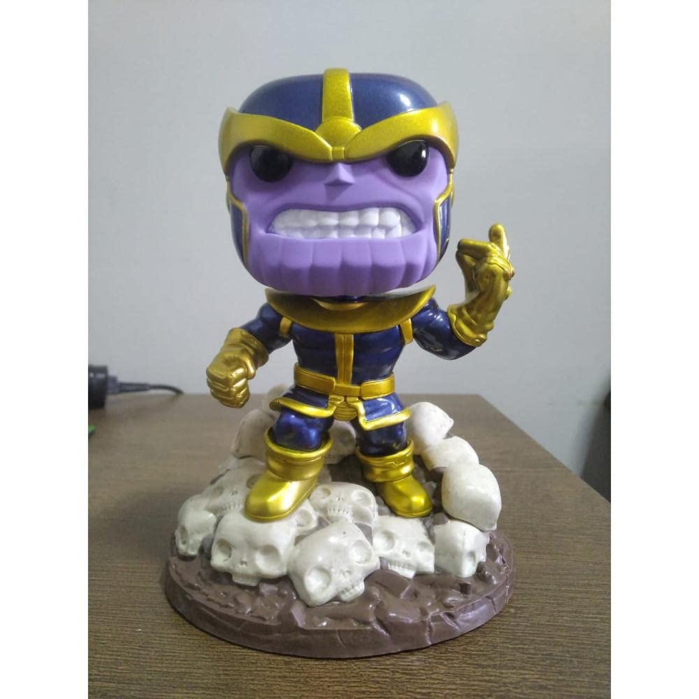 Funko POP! Marvel Thanos Exclusive 6-Inch Vinyl Bobble Head #556 [Comic Version, Super-Sized]