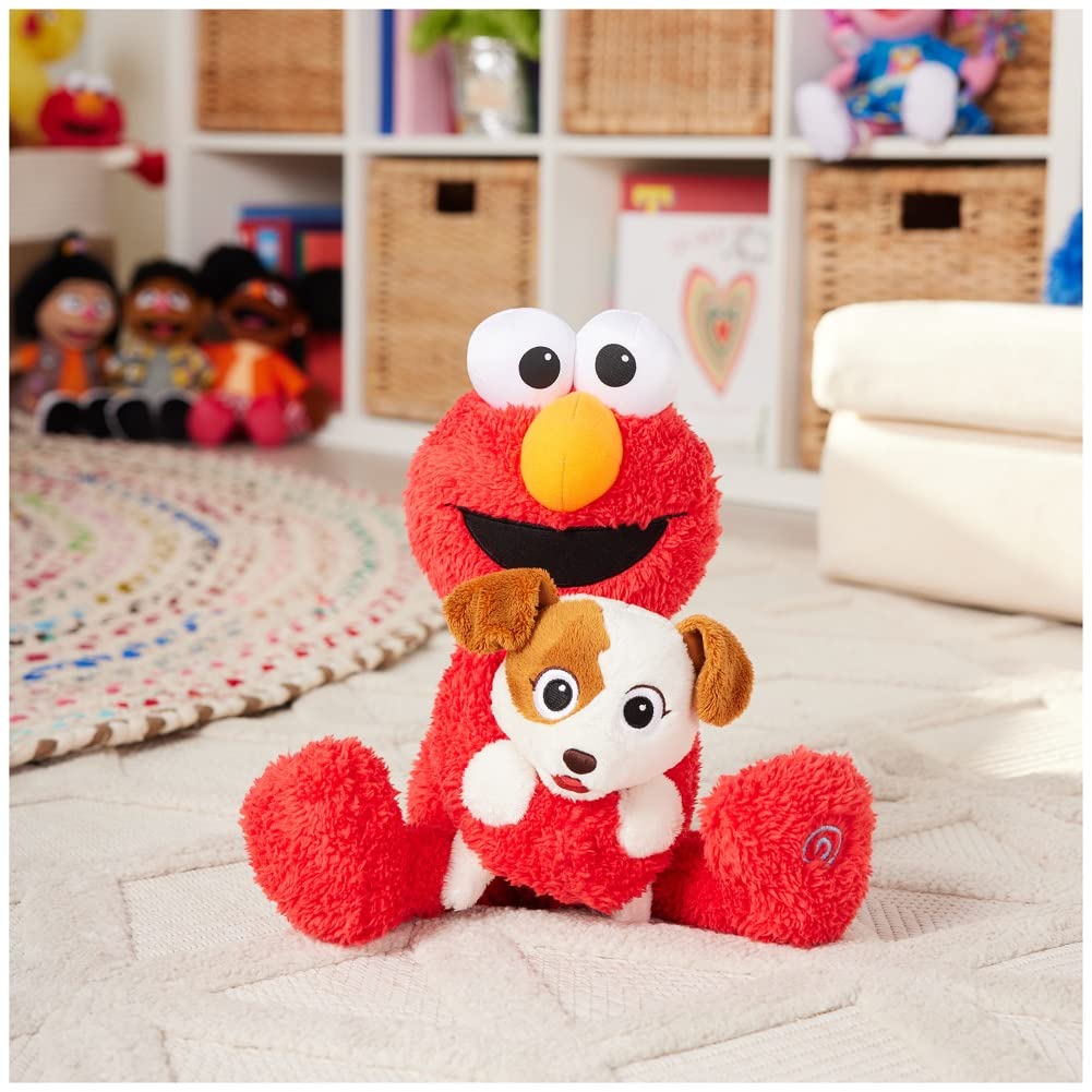 GUND Sesame Street Dance & Play Elmo and Tango 13” Plush Toy for Ages 1+