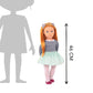 Our Generation - Arlee - 18-Inch Doll - Red Hair & Blue Eyes - Fashion Outfit - Cat-Ear Headband - Toy for Kids 3 Years +