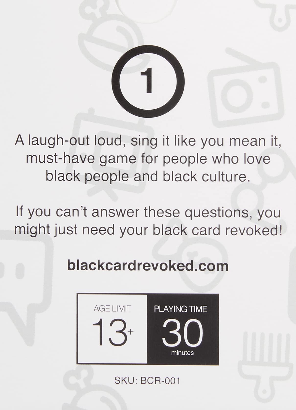 Black Card Revoked Original Flavor - Celebrate The Culture with America’s 1st Black Card Game | The Original Black Trivia | Perfect for Every Cookout
