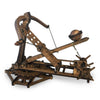 YAQUMW Adjustable Crossbow Siege Ancient Chariot Catapult Machinery Stone-Thrower Slingshot 3D DIY Wooden Puzzle Tabletop Game Model Kits Stem