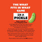 Gamewright - in a Pickle Card Game - Party to Go - Ages 10+