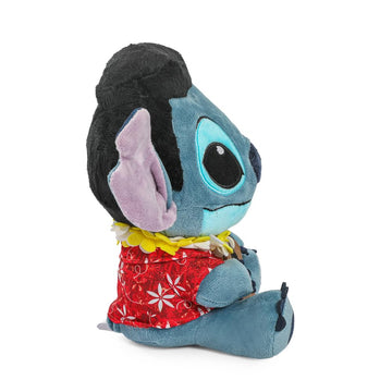 Disney Lilo and Stitch - Collectible Blue Hawaii Elvis Stitch 8 Inch Stuffed Plush Phunny Figure, by Kidrobot