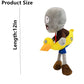 12" 1 PCS PVZ Plant and Zombies Plush Toys Stuffed Soft Doll Yellow Duck Zombie Great Gifts for Boys and Girls New