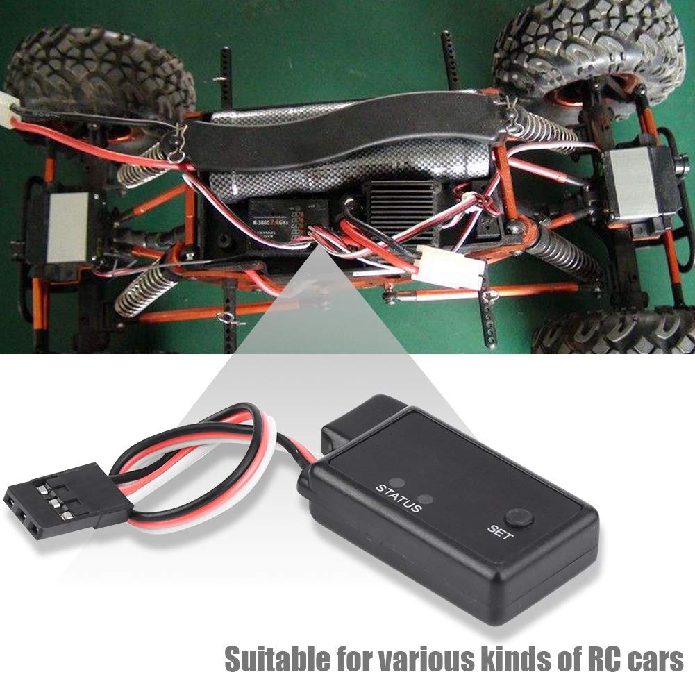 Tbest RC Car Protector Suit, Black Metal Construction, Universal Fit, Remote Control Vehicle, Adjustable and Lightweight, for Racing Enthusiasts