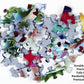 Cat Bookshelf Jigsaw Puzzle 1000 Piece by Vermont Christmas Company