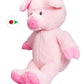 Stuffems Toy Shop Record Your Own Plush 8 inch Pudge The Pig - Ready 2 Love in a Few Easy Steps