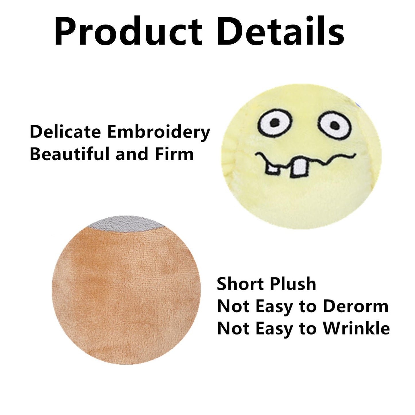 JHESAO 3 PCS Plants and Zombies Threepeater Plush Zombies Plants Sets Toys, Imitator PVZ Plush 1 2 Stuffed Soft Garlic Doll for Children Fans, Great