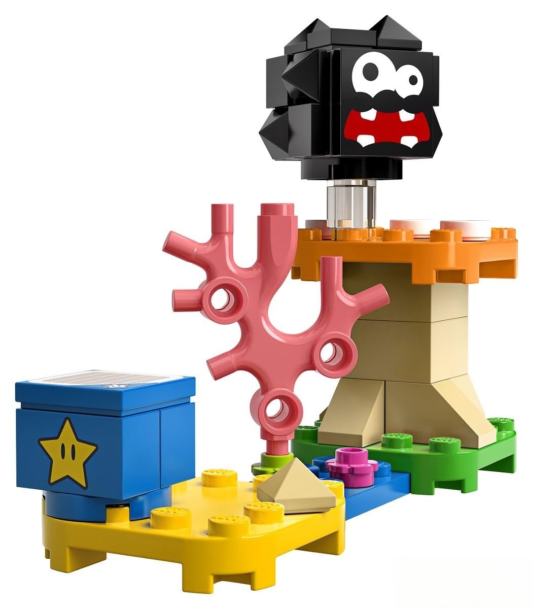 Lego 30389 Super Mario Polybeutel Set mit Plattform und Pilz