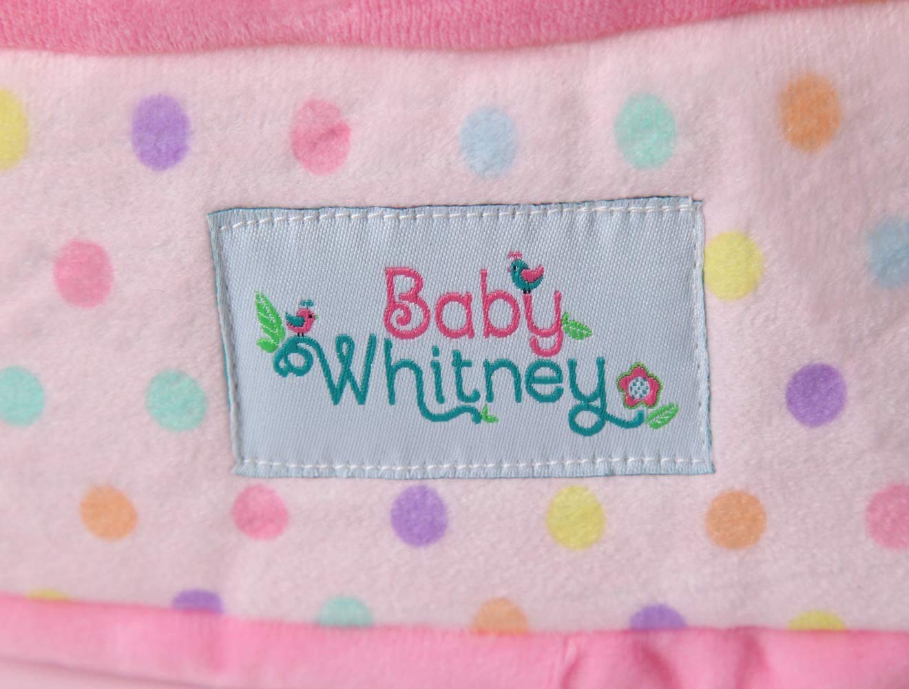 Pastel Polka Dot Baby Doll Bed 15" | Bassinet and Carrier for Dolls