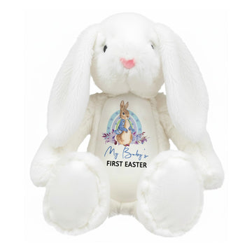 OAEUQ 2026 My Baby's First Easter Gift Easter Themed Plush Bunny Toys Pillow Toys to Accompany Your Child Baby Flowers Newborn Gifts for Boys