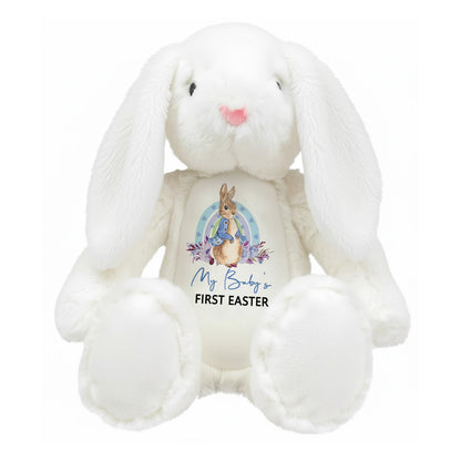 OAEUQ 2026 My Baby's First Easter Gift Easter Themed Plush Bunny Toys Pillow Toys to Accompany Your Child Baby Flowers Newborn Gifts for Boys