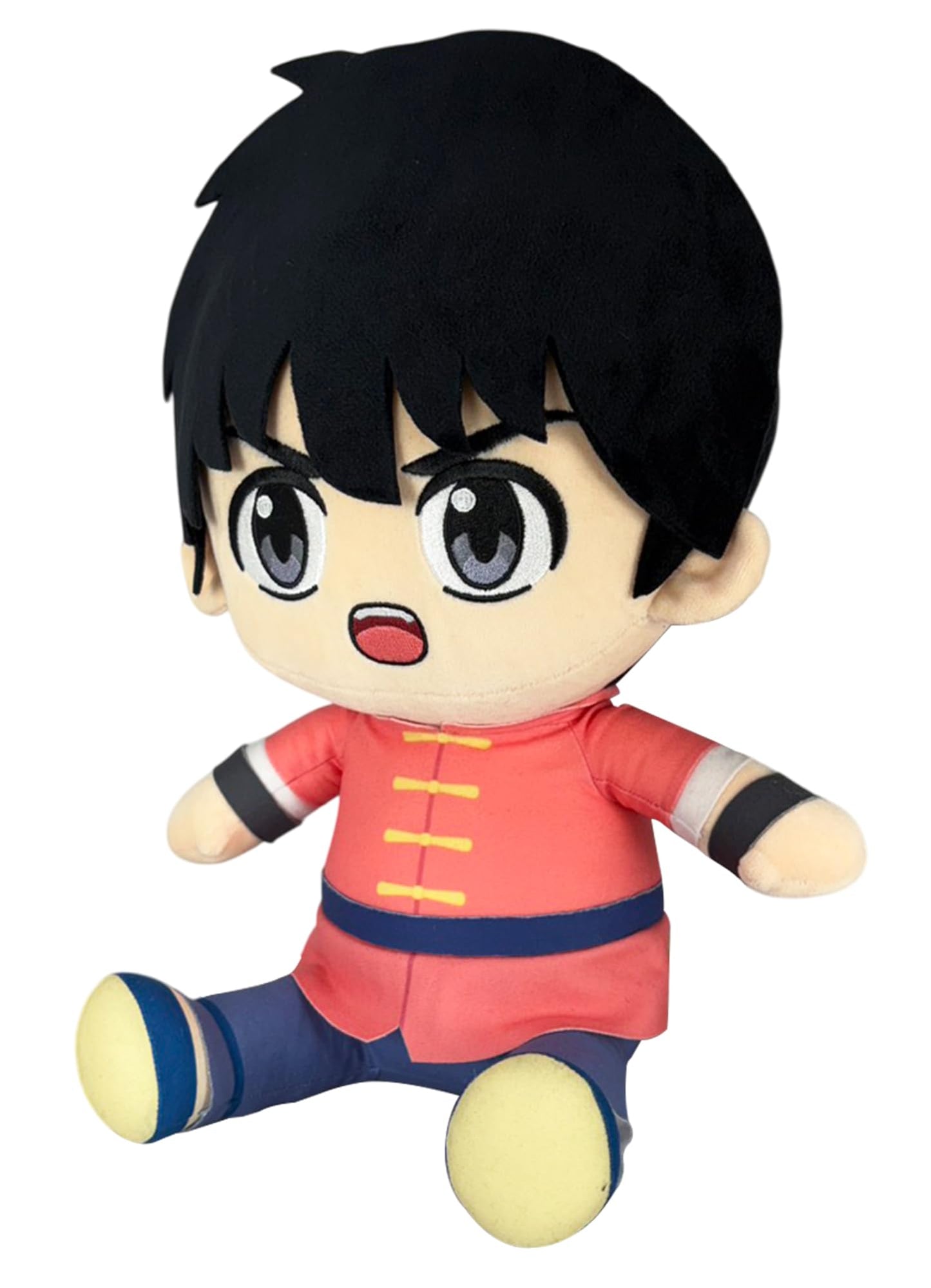 Great Eastern Entertainment Ranma 1/2 - Ranma (Boy Type) Sitting Pose Plush 12" H