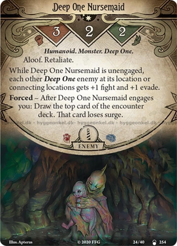 Arkham Horror The Card Game A Light in The Fog Mythos Pack - Unveil The Keeper's Secrets! Cooperative Living Card Game, Ages 14+, 1-4 Players, 1-2
