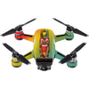 MightySkins Skin Compatible with DJI Spark Mini - Tiki Man | Protective, Durable, and Unique Vinyl Decal wrap Cover | Easy to Apply, Remove,