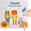 Cali's Books Count Number Book Toddlers 1-3 Years Old - Learn to Count 1 2 3 Musical Book, Headphone Jack, Interactive Baby Sound Book, Educational