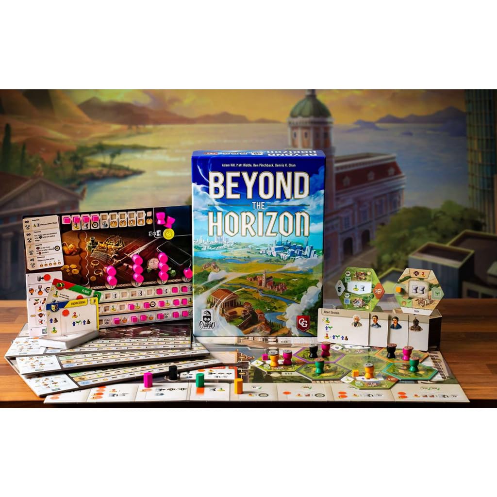 Capstone Games Beyond the Horizon Civilization Strategy Board Game for Ages