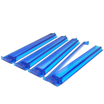 American Mahjong All-In-One Tile Rack & Pusher Arm - Set of 4 - Sapphire Blue