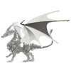 Kolotesame Mythical Fire Dragon 3D Metal Puzzle Model for Adults, Dragon DIY Building Model Kit, Fantasy Wyvern Creature Figurine for Gamers or Desk