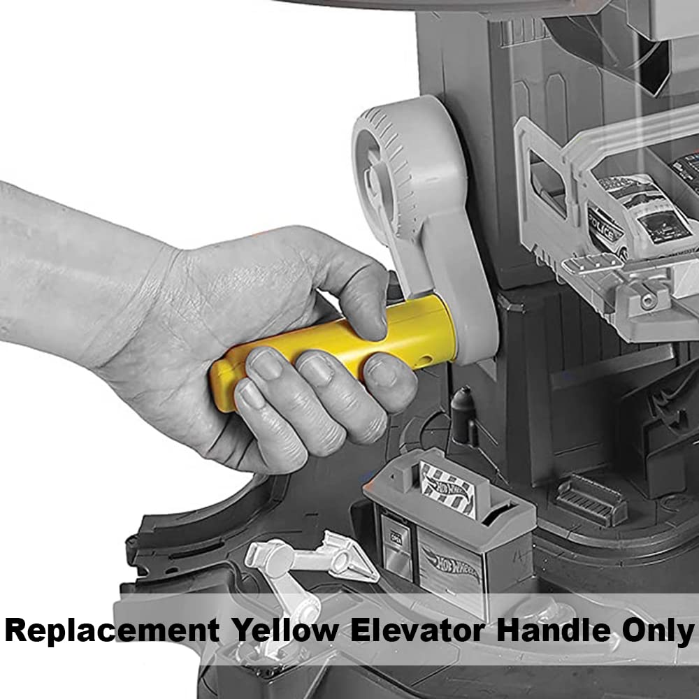 Replacement Part for Hot-Wheels City Ultimate Garage Playset - GJL14 ~ Replacement Yellow Elevator Handle