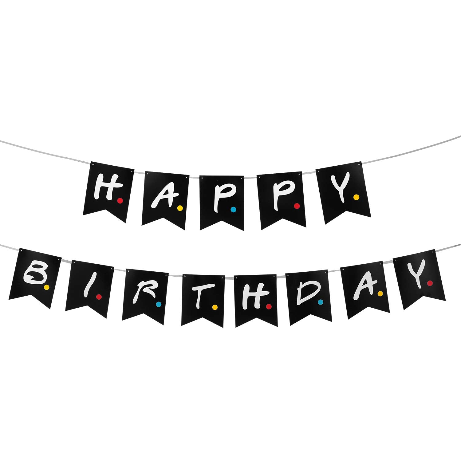 iFriends TV Series Happy Birthday Banner for Kids and Adults - iFriends Party Supplies Decorations, Pre-Assemble Banner Backdrop Decor for Birthday