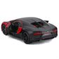 Bugatti Chiron Sport 16" Red and Black Special Edition 1/24 Diecast Model Car by Maisto