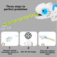 OSQI Interactive Remote Control Chameleon Simulation Toy for Kids - 2.4GHz RC Reptile with 5 Sound Effects, 12 Color Lights, Extending Tongue &