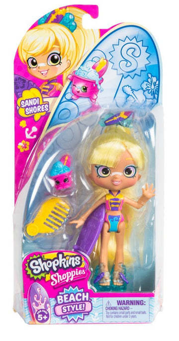 Shopkins Shoppies S7 Doll Single Pack - SURF