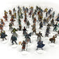 Arcknight Flat Plastic Miniatures: PC Expansion; 64 Unique Player character - Themed Minis for DND 5e and Pathfinder; Affordable, Skinny Figurines
