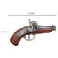 Philadelphia Derringer Foam Wild West Pocket-Sized Pistol 1852 for Collection Cosplay Costume Halloween Xmas Gift Replica 1:1