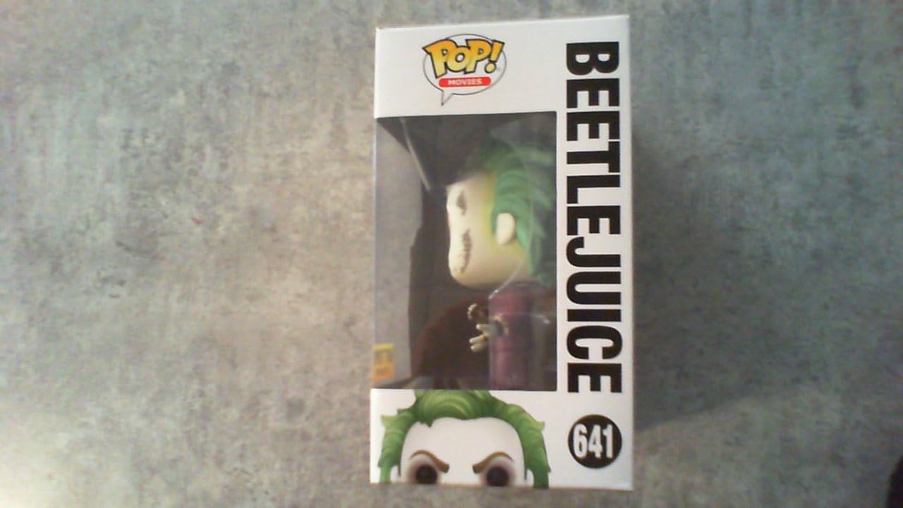 Funko Pop Movies: Beetlejuice in Tuxedo Collectible Figure, Multicolor