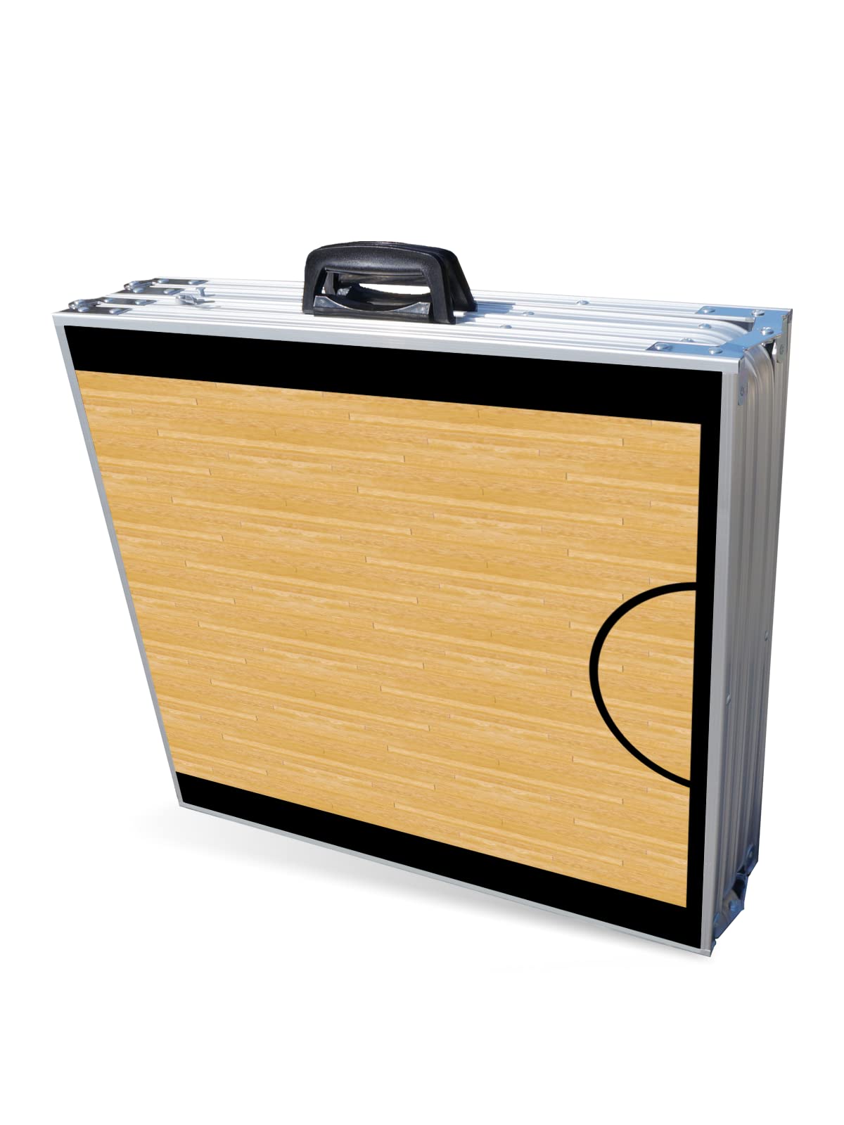 PARTYPONG 8-Foot Folding Beer Pong Table - Basketball Court Edition (Base Model)