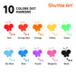 Shuttle Art Dot Markers, 10 Colors Washable Markers for Toddlers,Bingo Daubers Supplies Kids Preschool Children, Non Toxic Water-Based